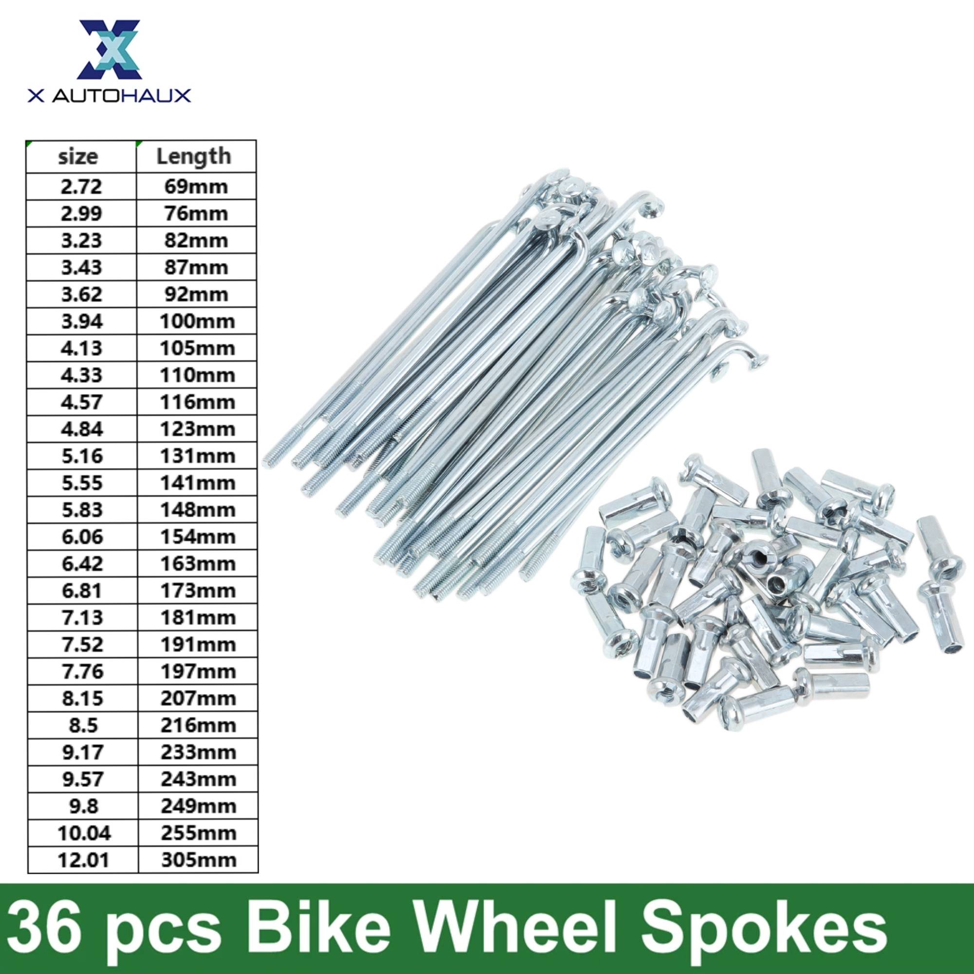 Spoke Nipple Brass - X Autohaux 36 шт. 12G J